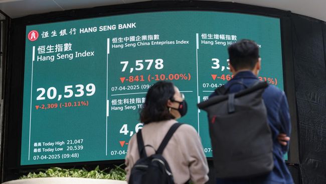 Hang Seng Dibuka Melemah, Saham Teknologi Jadi Beban