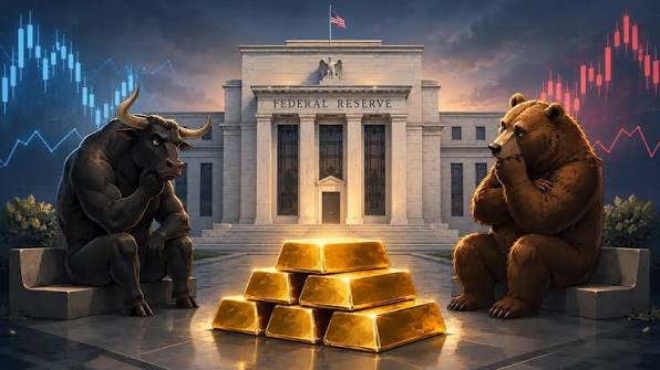 Emas Tertekan di Tengah Tarik-Menarik Fed dan Treasury
