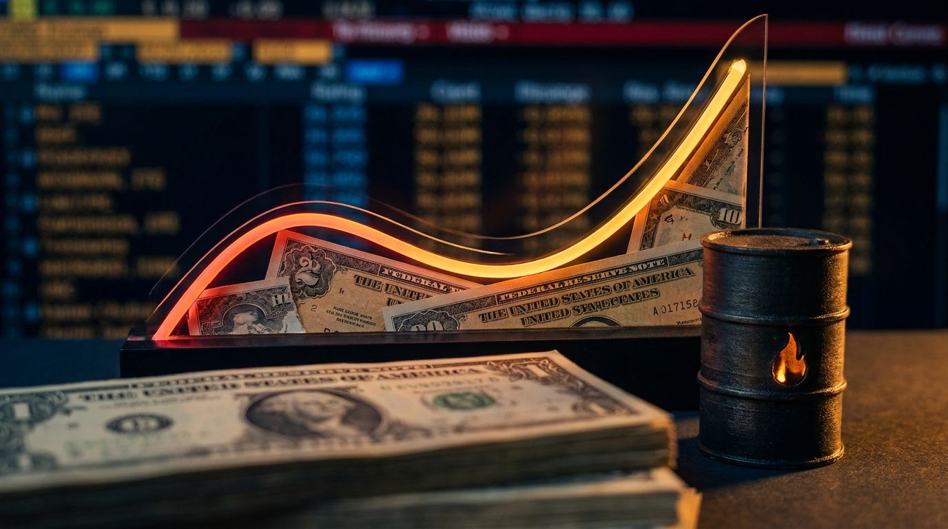 Dolar AS Menguat, Minyak dan Yield Jadi Penopang