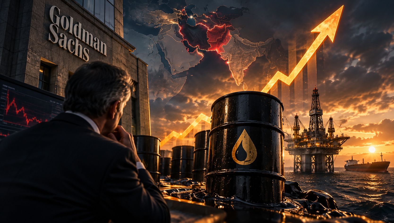 Goldman Bunyikan Alarm: Brent Bisa Tembus US$120