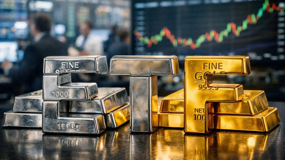 ETF Emas Diborong, Tapi Yield Tinggi Tahan Reli Gold