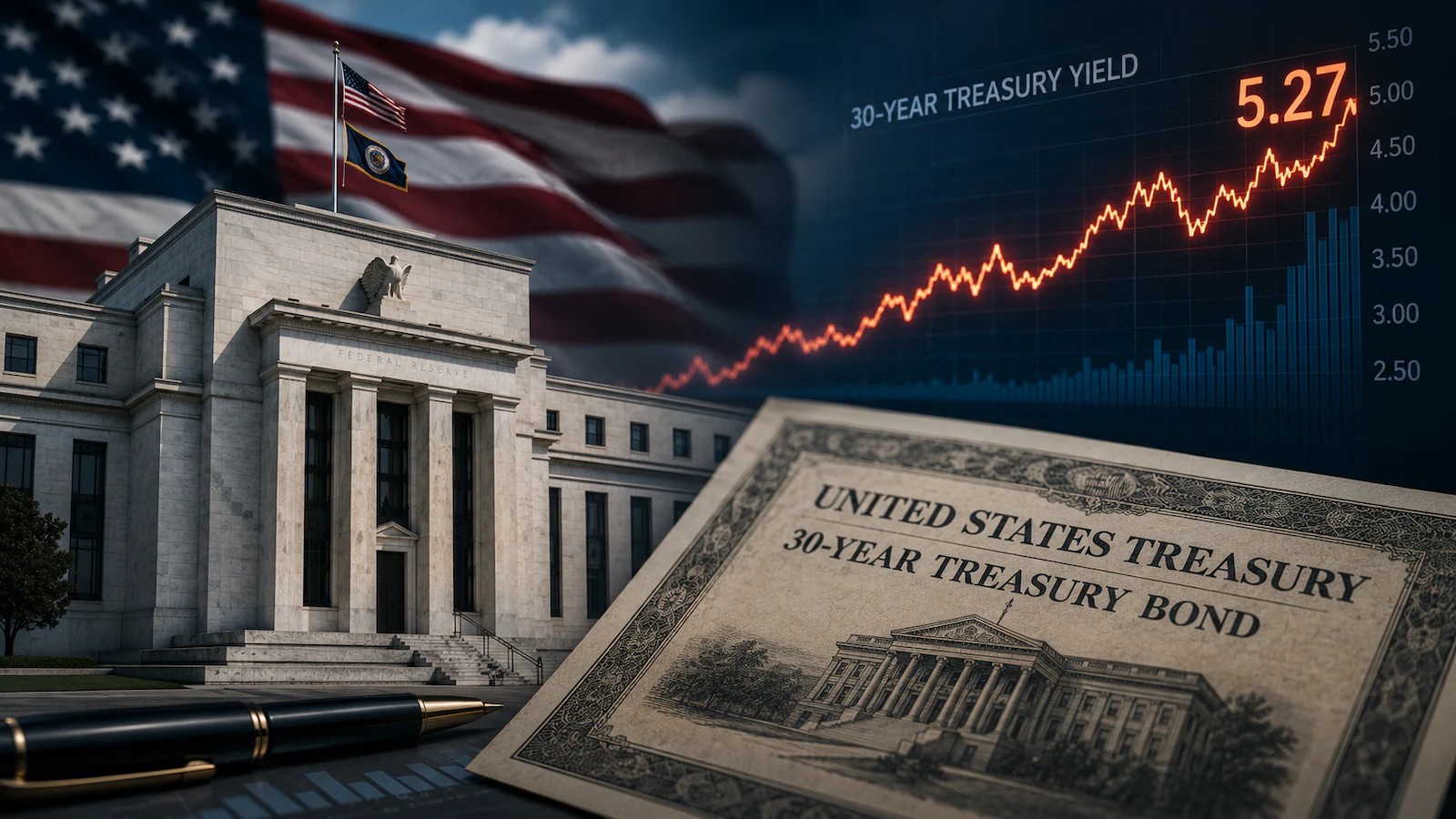 Yield Treasury Bertahan Dekat 5%, Pasar Tunggu The Fed