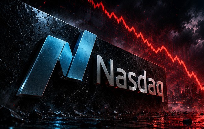 Nasdaq Turun 1%, Kekhawatiran AI Hantam Saham Teknologi