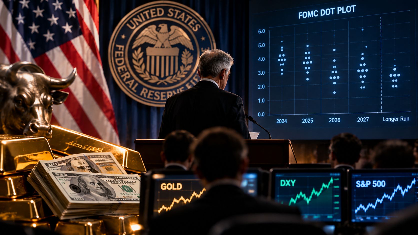 FOMC Malam Ini, Dot Plot Bisa Guncang Pasar