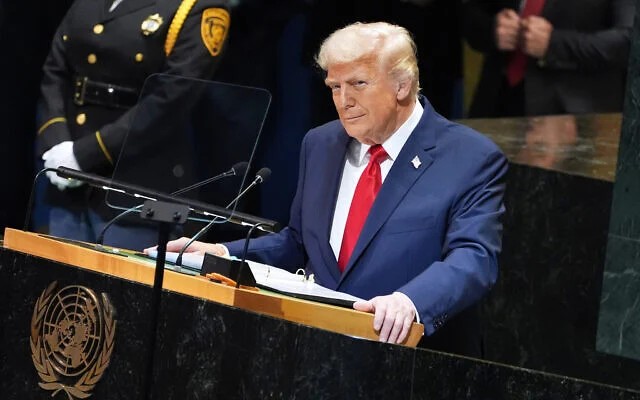 Trump di PBB: Tekan Iran, Tapi Buka Jalan Damai