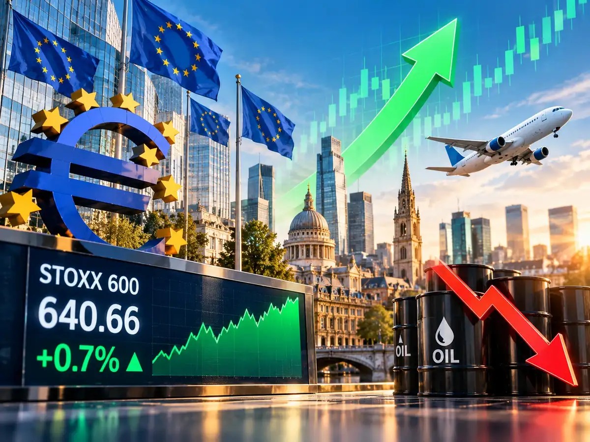 STOXX 600 Rebound, Investor Mulai Tarik Napas dari Tekanan Energi