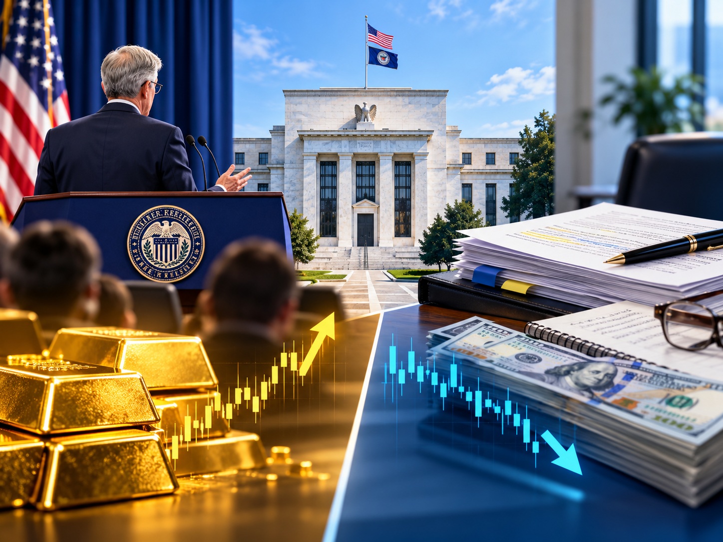 FOMC Statement vs Minutes: Kenapa Dampaknya ke Gold dan Dolar Bisa Berbeda?