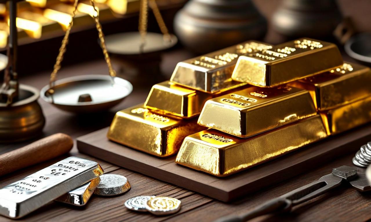 Emas Masih Turun, Apakah US$4.100 Akan Jadi Batas Akhir?