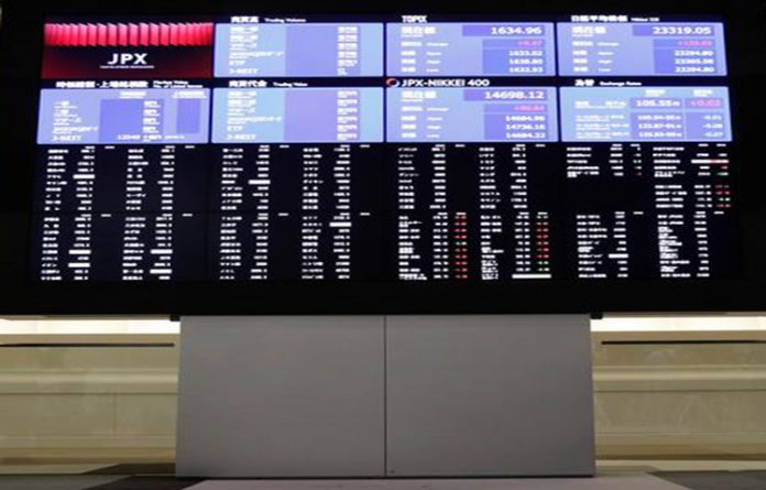 Nikkei Retreats from Yesterday's Record High