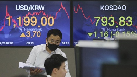 Japanese Stocks Fall, AI Pressure Drags Nikkei Down from Record