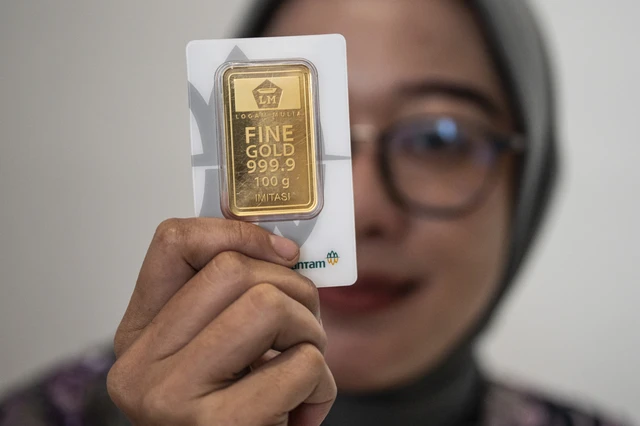Emas Antam Turun Lagi, Satu Gram Kini Rp2,59 Juta
